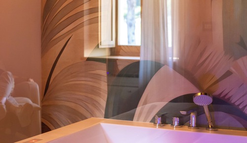 Superior suite con sauna, bagno turco, doccia emozionale e vasca idromassaggio privata