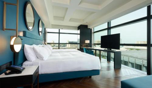 Executive Double Room with Two Double Beds - Lounge Access