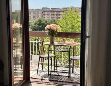 Three-Bedroom Apartment with Park View