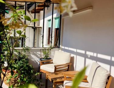 One-Bedroom Apartment with Terrace