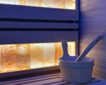 Family Room with Sauna