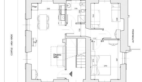 Two-Bedroom Apartment with Mountain View