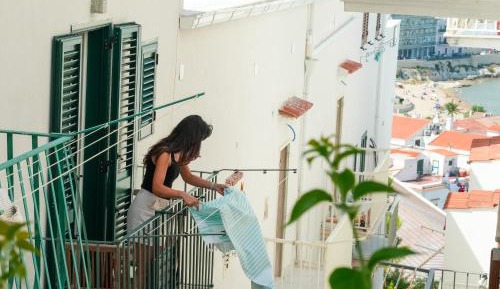 Studio with Balcony