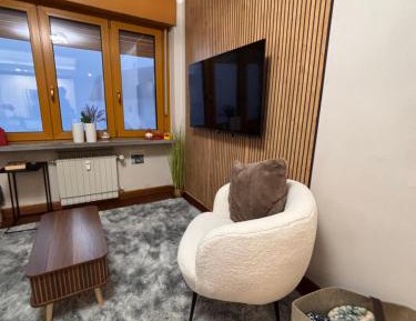 One-Bedroom Apartment with Balcony and Mountain View  