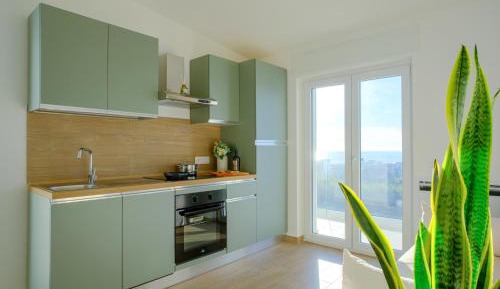 Three-Bedroom Apartment with Sea View