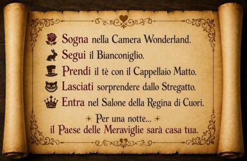 Arrone Apartment | Alice in Wonderland Cascata delle Marmore - esperienza immersiva da fiaba